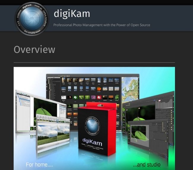 โปรแกรมจัดการรูปภาพ DigiKam