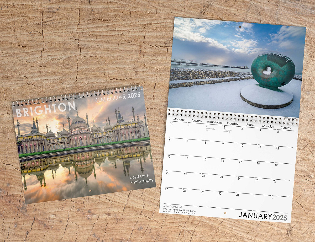 Brighton Calendar 2025 Lloyd Lane Photography