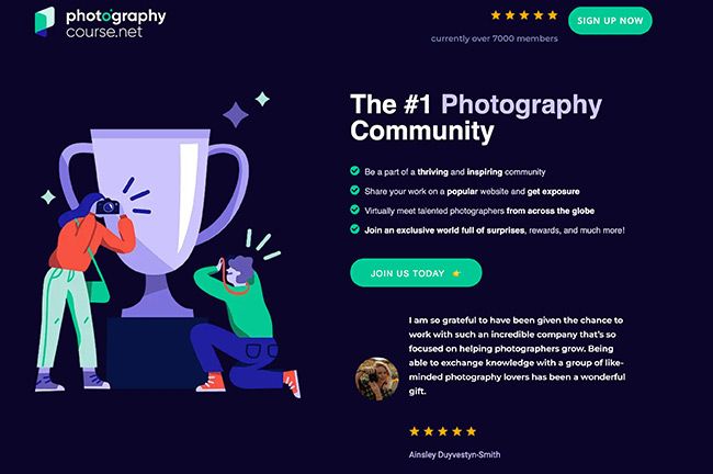 PhotographyCourse.net - communauté de la photographie