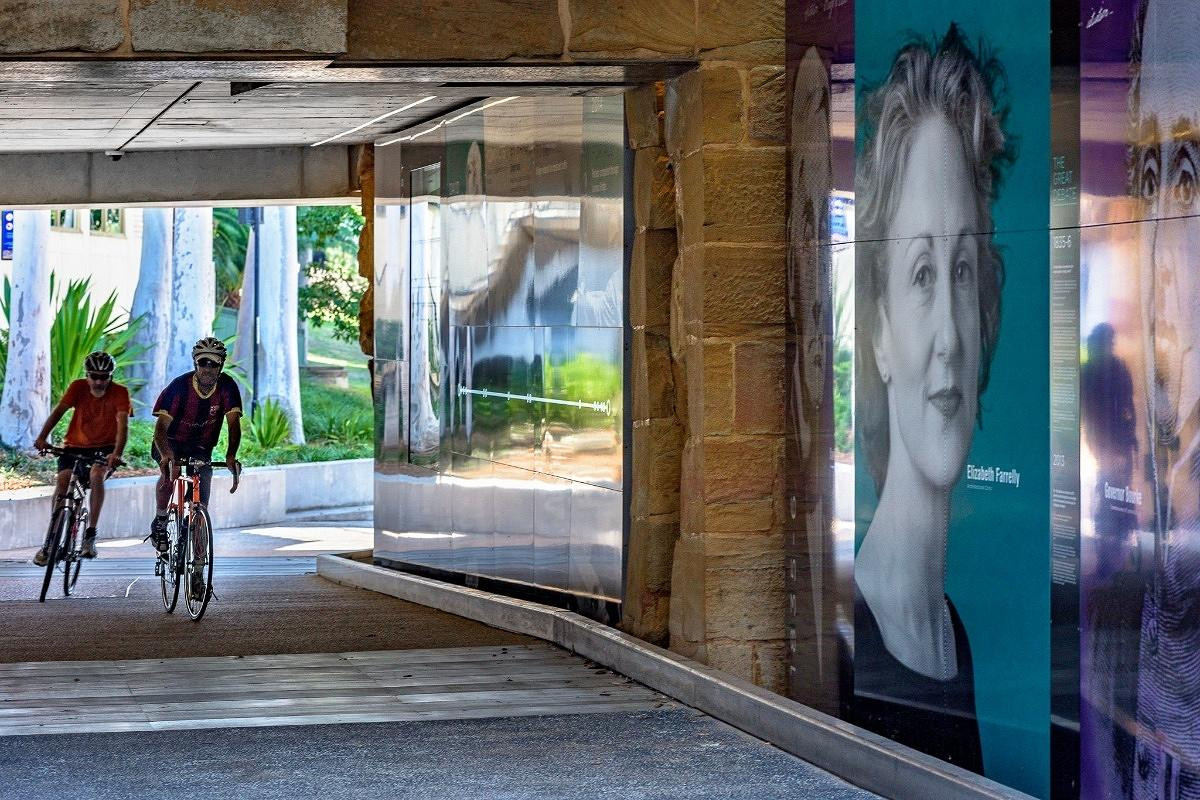 Lennox Bridge Portals, Parramatta, by Hill Thalis Architecture + Urban Design