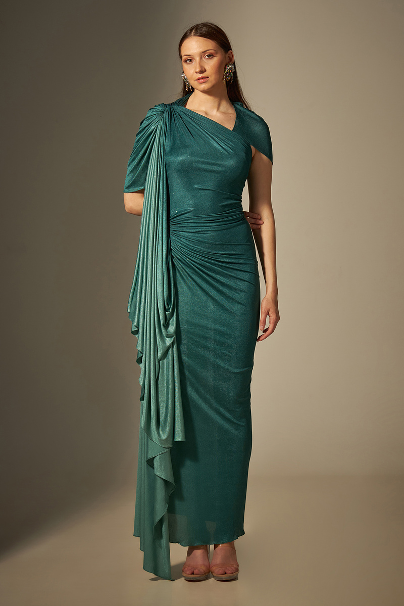 Indo western cape on sale dresses