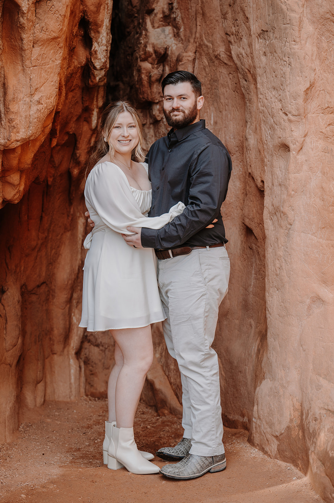 Engagement photography Garden of the Gods