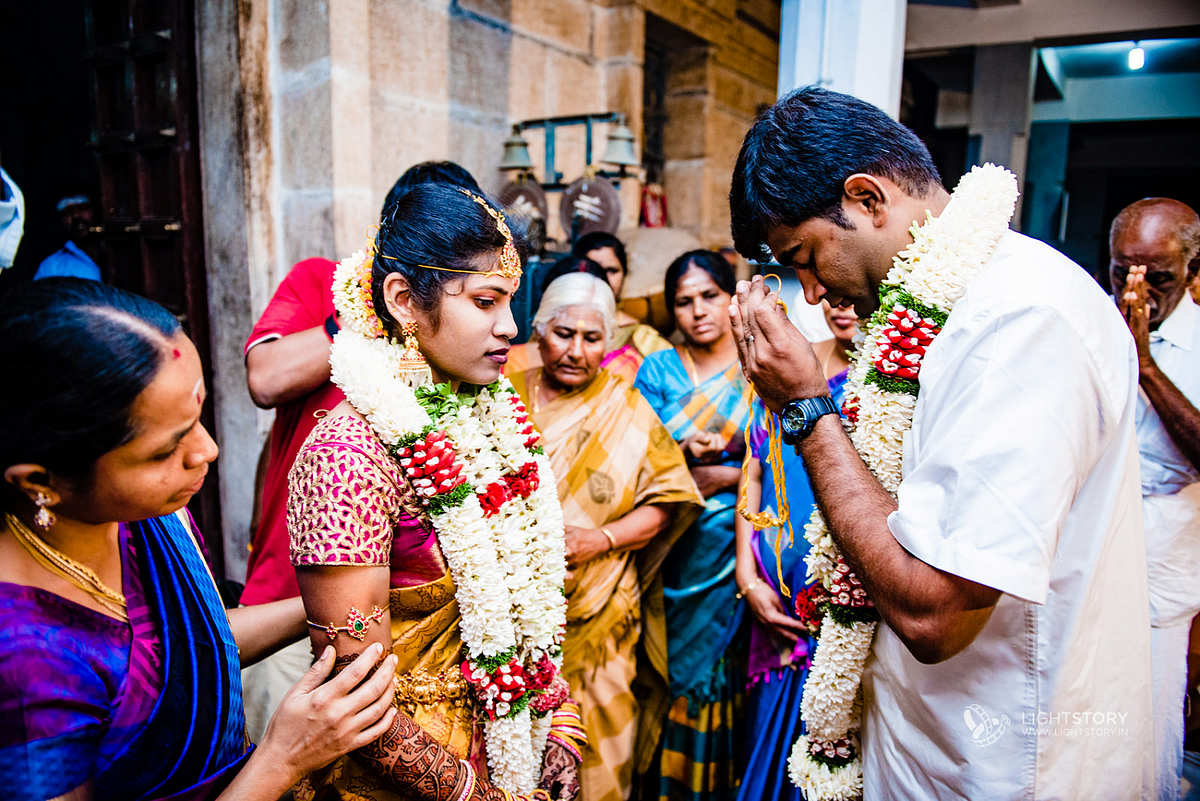 Temple Candid Wedding Photography Coimbatore