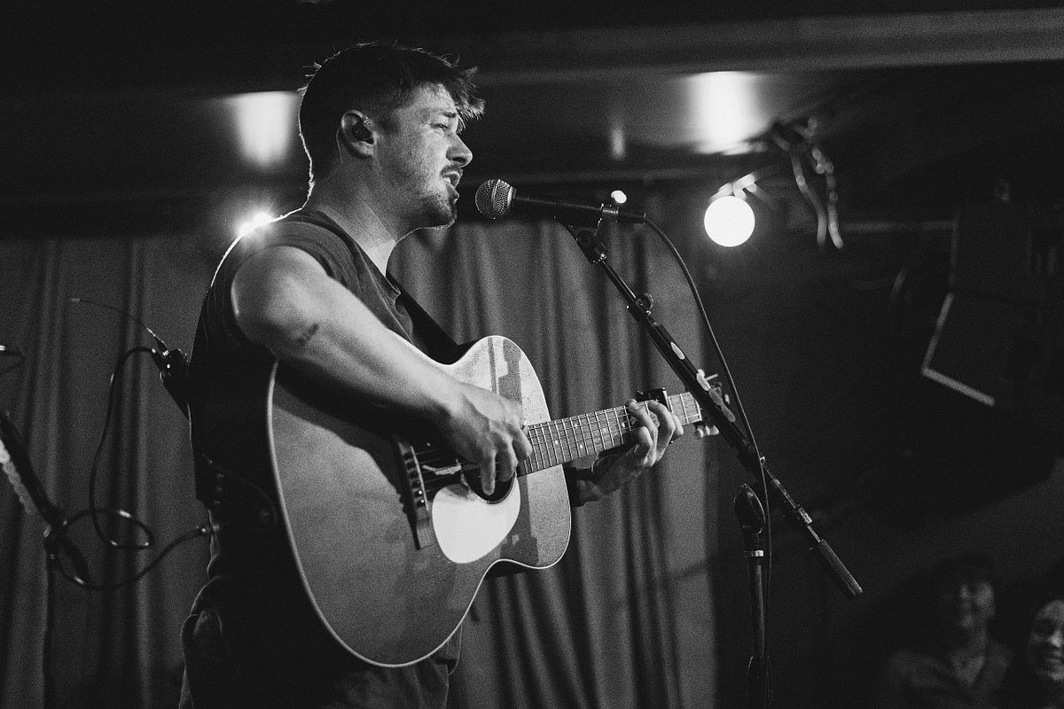 Show review intimate folk melodies at barboza with josiah and the