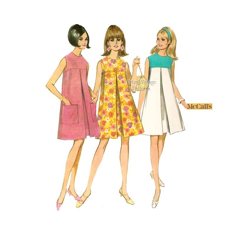 60s 2025 tent dress