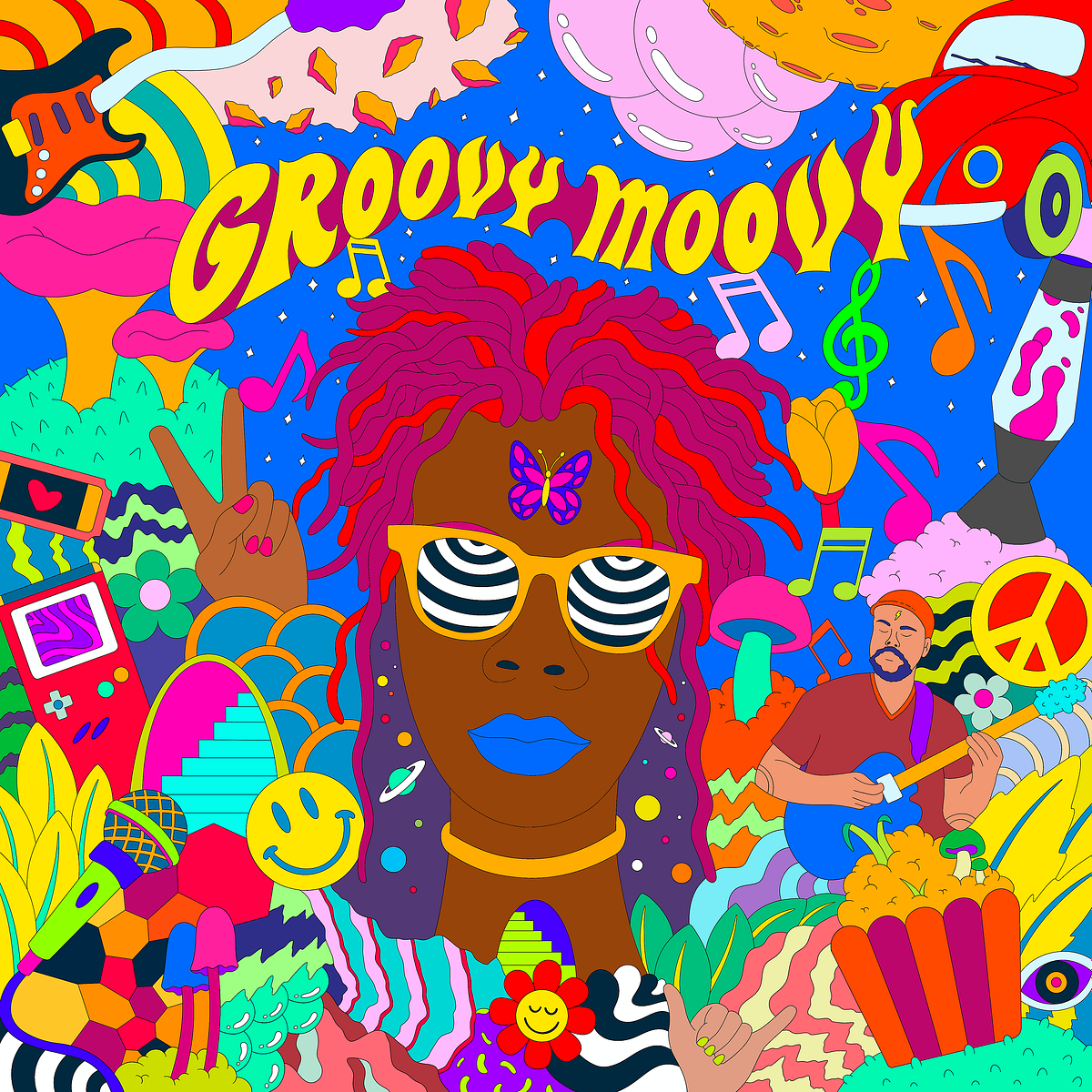 Listen to Groovy Moovy album