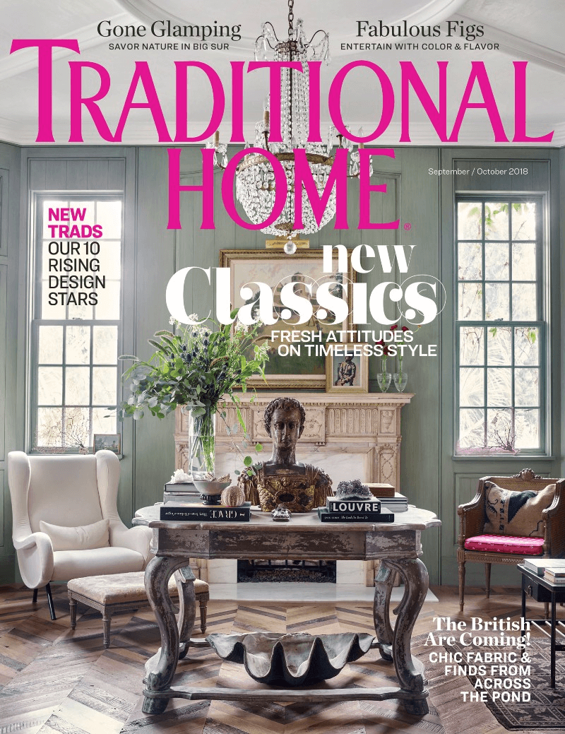 Traditional Home interior design magazine