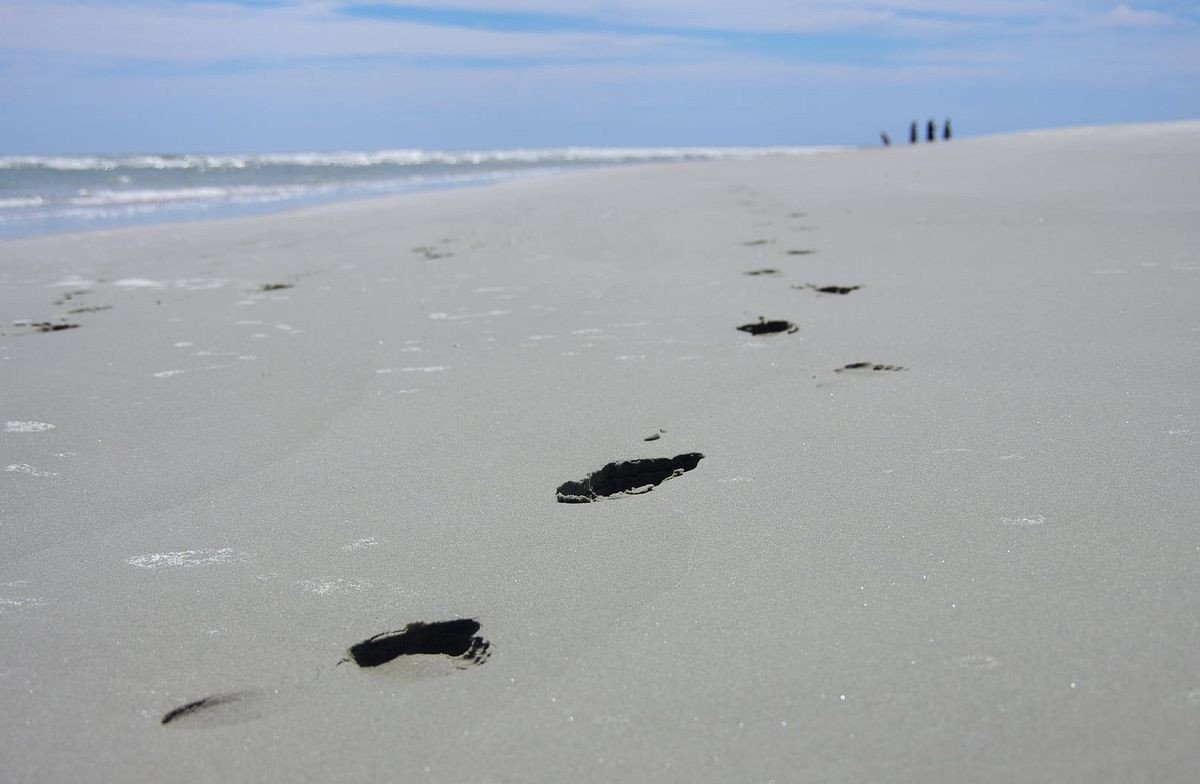 footsteps