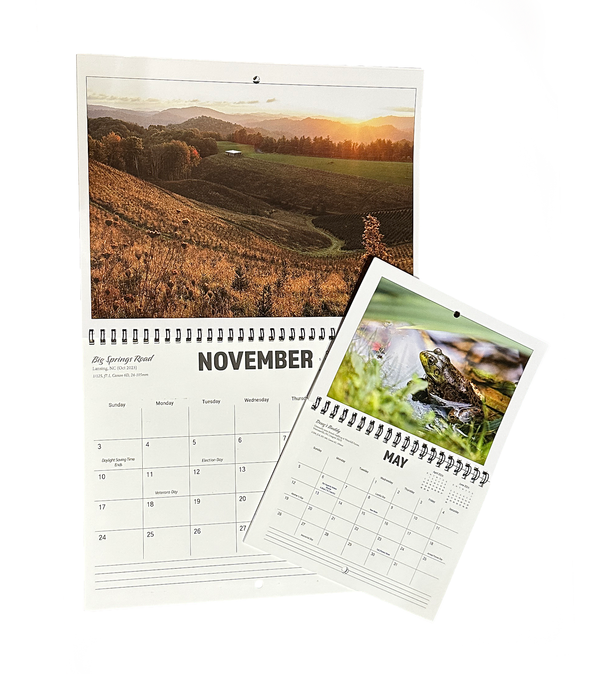 2024 Photo Calendar by Kim Hadley