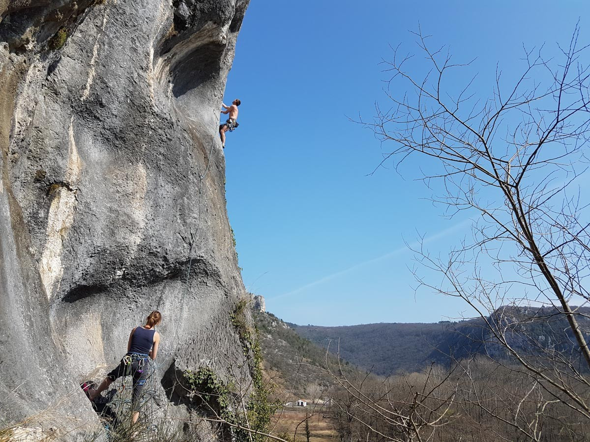 Rock climbing in Istria Croatia Travel blog Tamás Boczkó
