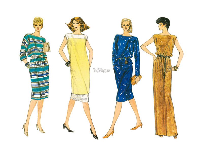 1980's, 90's & Newer Sewing Patterns