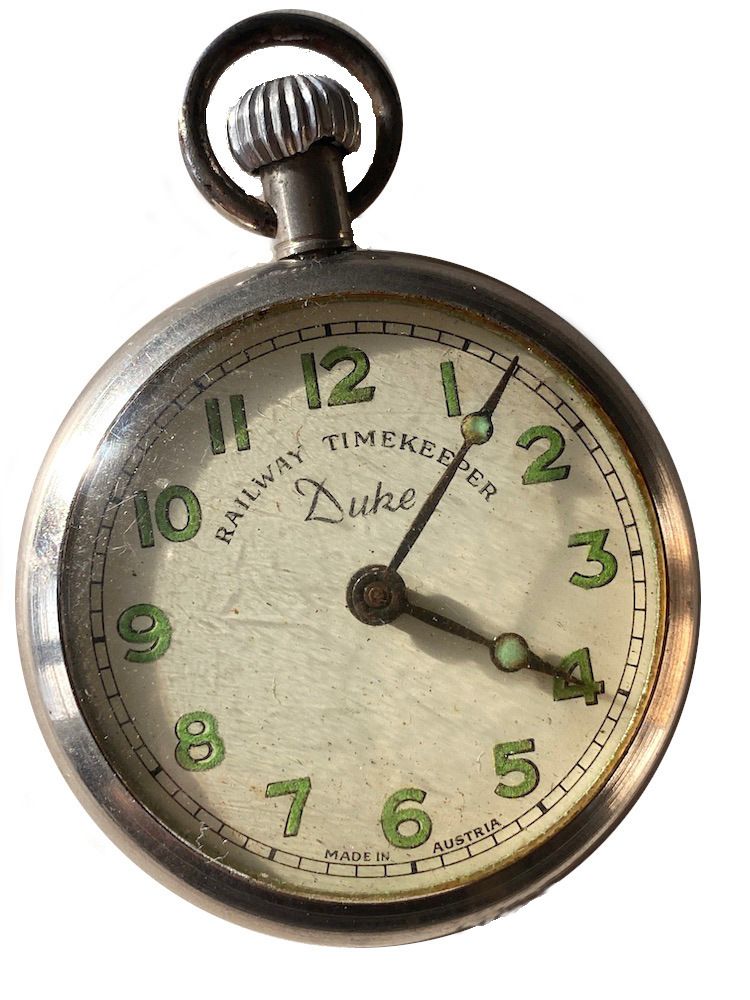 Duke Railway Timekeeper Pocket Watch